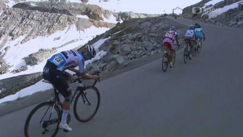 Tour de Suisse - 5. etapa: Unterterzen/Flumserberg - Sölden