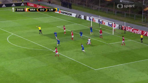 Evropská liga UEFA - SC Braga - FC Slovan Liberec