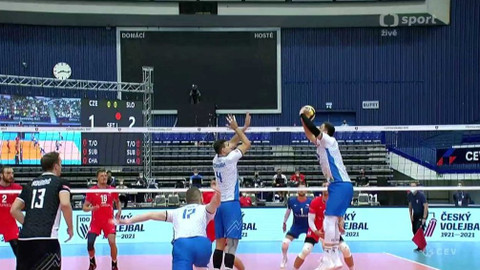 ME ve volejbalu mužů 2021 - Česko - Slovinsko