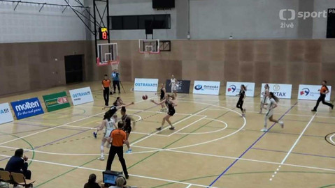 Basketbal - SBŠ Ostrava - Sokol Hradec Králové