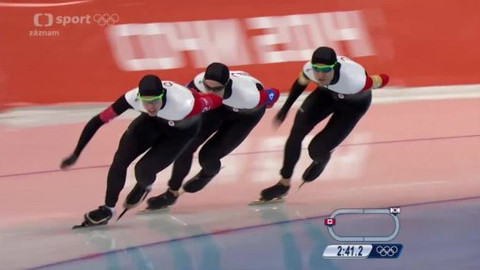 XXII. zimní olympijské hry 2014 Soči - Rychlobruslení: stíhací závod - muži