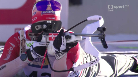 Světový pohár v biatlonu - SP Rakousko - nástřel