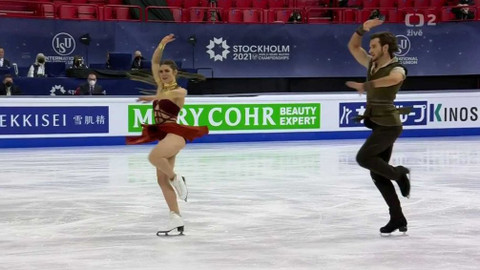 MS v krasobruslení 2021 Švédsko - Volné tance