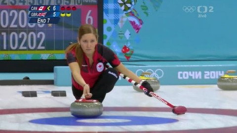 XXII. zimní olympijské hry 2014 Soči - Curling: Kanada - Velká Británie - ženy