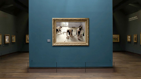 Úsměvná galerie - 2/3 Gustave Caillebotte – Parketáři