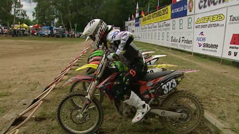 Motocyklové závody - MM ČR v motokrosu 2012 Kaplice