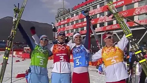 XXII. zimní olympijské hry 2014 Soči - Severská kombinace: 4x5km štafeta - muži