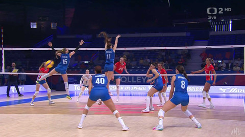 Volejbalová Liga národů - Česko - Srbsko