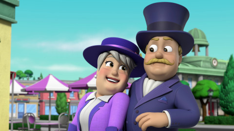 Tlapková patrola - Tlapky zachraňují slepičí tulipán / Tlapky zastavují Ixtrémního žraloka