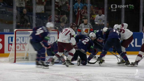 MS v ledním hokeji 2022 Finsko - USA - Lotyšsko