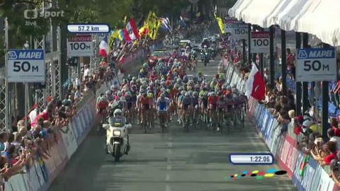 MS v silniční cyklistice 2013 Itálie - Závod žen