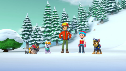 Tlapková patrola - Tlapky a Dannyho medvědí trable / Tlapky zachraňují starostčiny tulipány