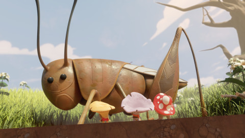 Muchomůrek a Muchlíci - Chap a luční koník