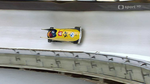 MS v bobech a skeletonu 2024 Německo - Sestřih 1. kola závodu dvojbobů mužů