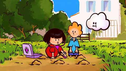 Ella, Oskar a Hú - Zeleninový záhonek