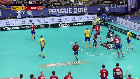 MS ve florbalu 2018 Česko - Švédsko - Norsko