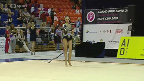 Gymnastika - Grand Prix Brno 2018