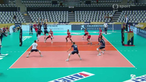 Zlatá evropská volejbalová liga - Česko - Chorvatsko