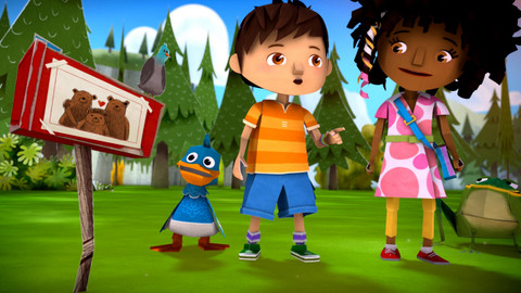 Zak a Kvák - Krasosestry na ledě