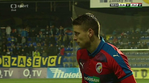 Fotbal - FC Fastav Zlín - FC Viktoria Plzeň