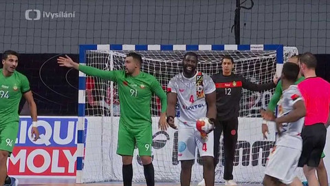 MS v házené 2021 Egypt - Angola - Maroko