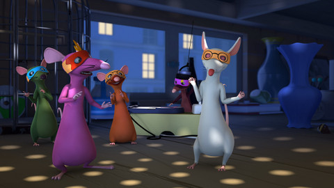 Myší mušketýři - 9/45 Pořádá se ples