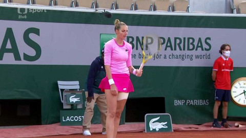 Roland Garros 2020 - Kristýna Plíšková - Garbiñe Muguruzaová