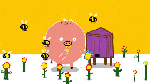 Naše prasátko - 9/52 Včelky