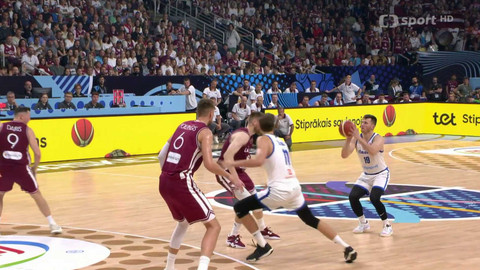 ME v basketbalu mužů 2025 - Česko - Lotyšsko