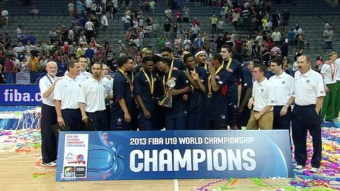 MS v basketbalu U19 2013 - SRB-USA