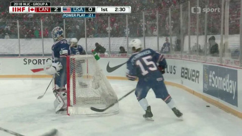 MS v ledním hokeji hráčů do 20 let 2018 USA - Kanada - USA