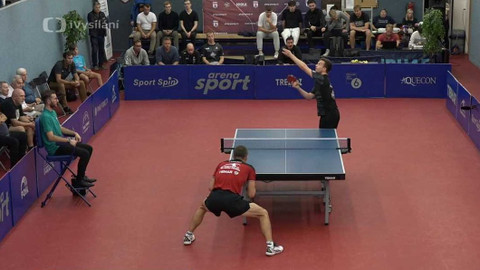 Extraliga stolního tenisu - SF SKK EL Niňo Praha - SKST Chodov