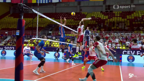 ME ve volejbalu mužů 2023 - Polsko - Česko