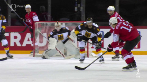 MS v ledním hokeji 2021 Lotyšsko - Švýcarsko - Německo