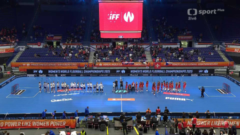 MS ve florbalu žen 2025 Česko - Švýcarsko - Slovensko