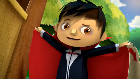 Zak a Kvák - Papírčarodějnice na koštěti