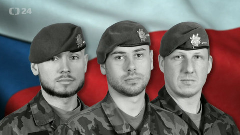 Mimořádné pořady ČT24 - Padlí vojáci se vrací do vlasti