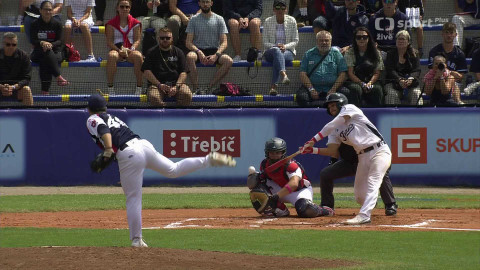 ME v baseballu U23 2025 Česko - Francie - Česko