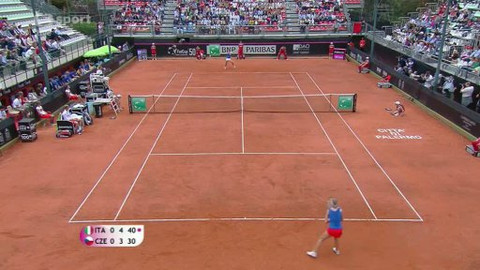 Fed Cup 2013 - Itálie - Česko