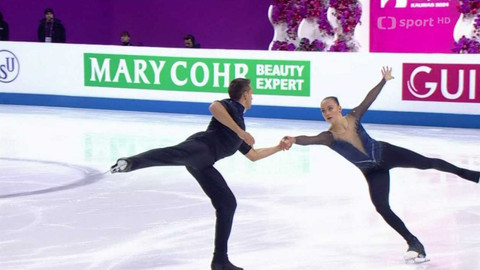ME v krasobruslení 2024 Litva - Krátký program sportovních dvojic