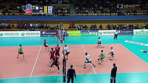 Liga mistrů ve volejbalu - VK Jihostroj České Budějovice - Precura Antverpy