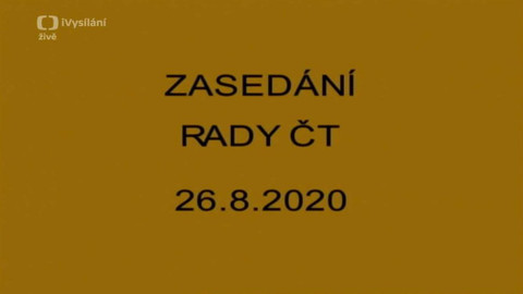 Jednání Rady České televize - 13. jednání Rady ČT v roce 2020