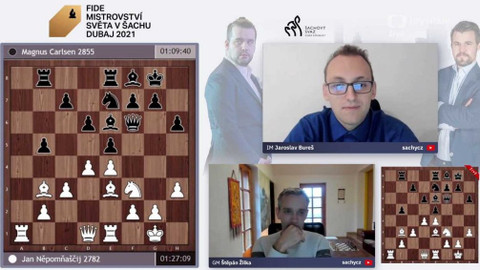 MS v šachu 2021 Dubaj - Magnus Carlsen vs. Ian Nepomniachtchi