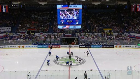 MS v ledním hokeji 2015 Česko - Slovinsko - USA