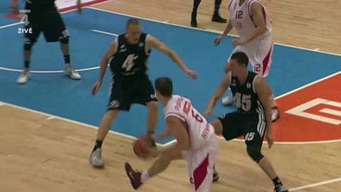 EuroCup v basketbalu - ČEZ Basketball Nymburk - VEF Riga