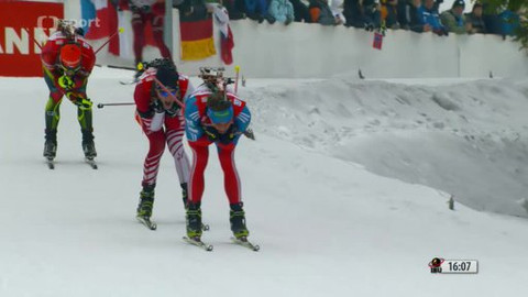 MS v biatlonu 2013 Česko - Štafety mužů na 4x7,5 km