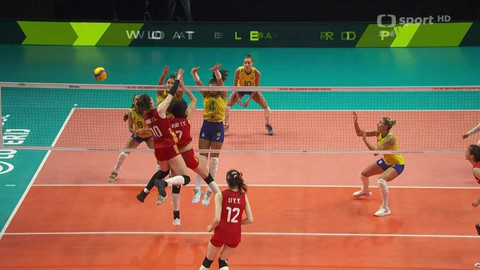 MS ve volejbalu žen 2022 Nizozemsko, Polsko - Brazílie - Čína