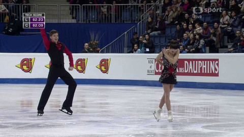 ME v krasobruslení 2016 Slovensko - Sportovní dvojice - volné jízdy