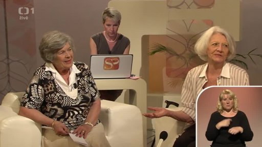 Vzpomínky na minulost - Heda Čechová a Jarmila Šusterová v Sama doma