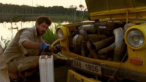 Trabantem Jižní Amerikou - Oprava v indiánské rezervaci